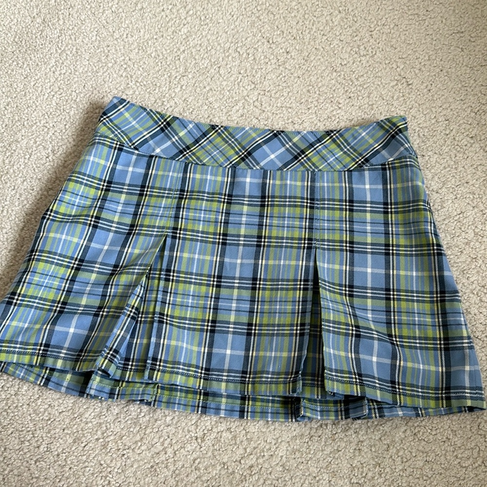 abercrombie and fitch plaid skirt